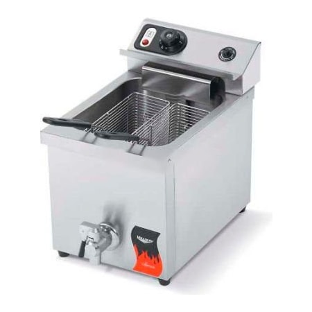 Vollrath Vollrath Cayenne Countertop Medium Duty Electric Fryers Countertop Fryer W/ Drain 15 Lb 40709